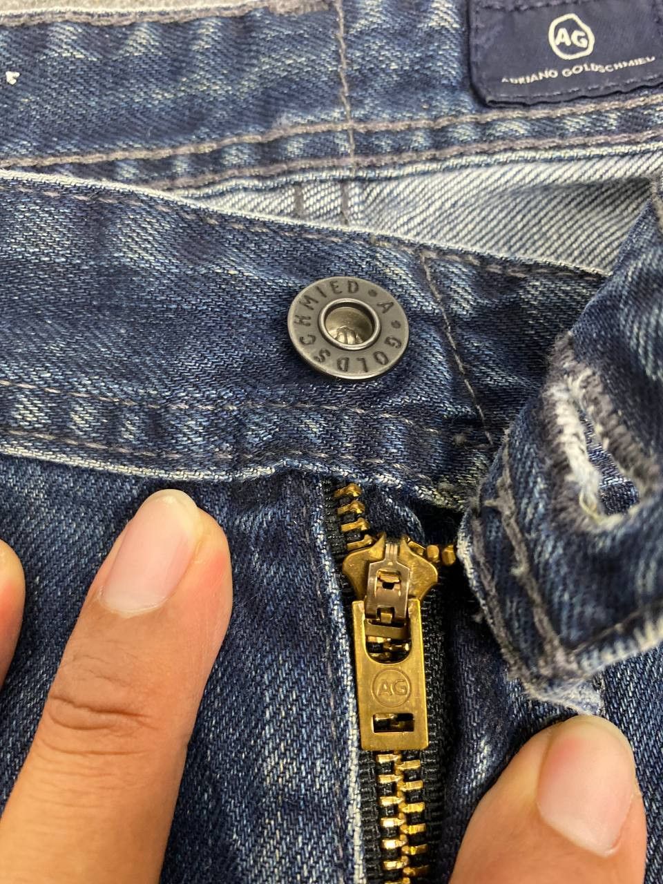 AG Adriano Goldschmied AG adriano goldschmeid distressed denim nice design Size US 36 / EU 52 - 10 Thumbnail