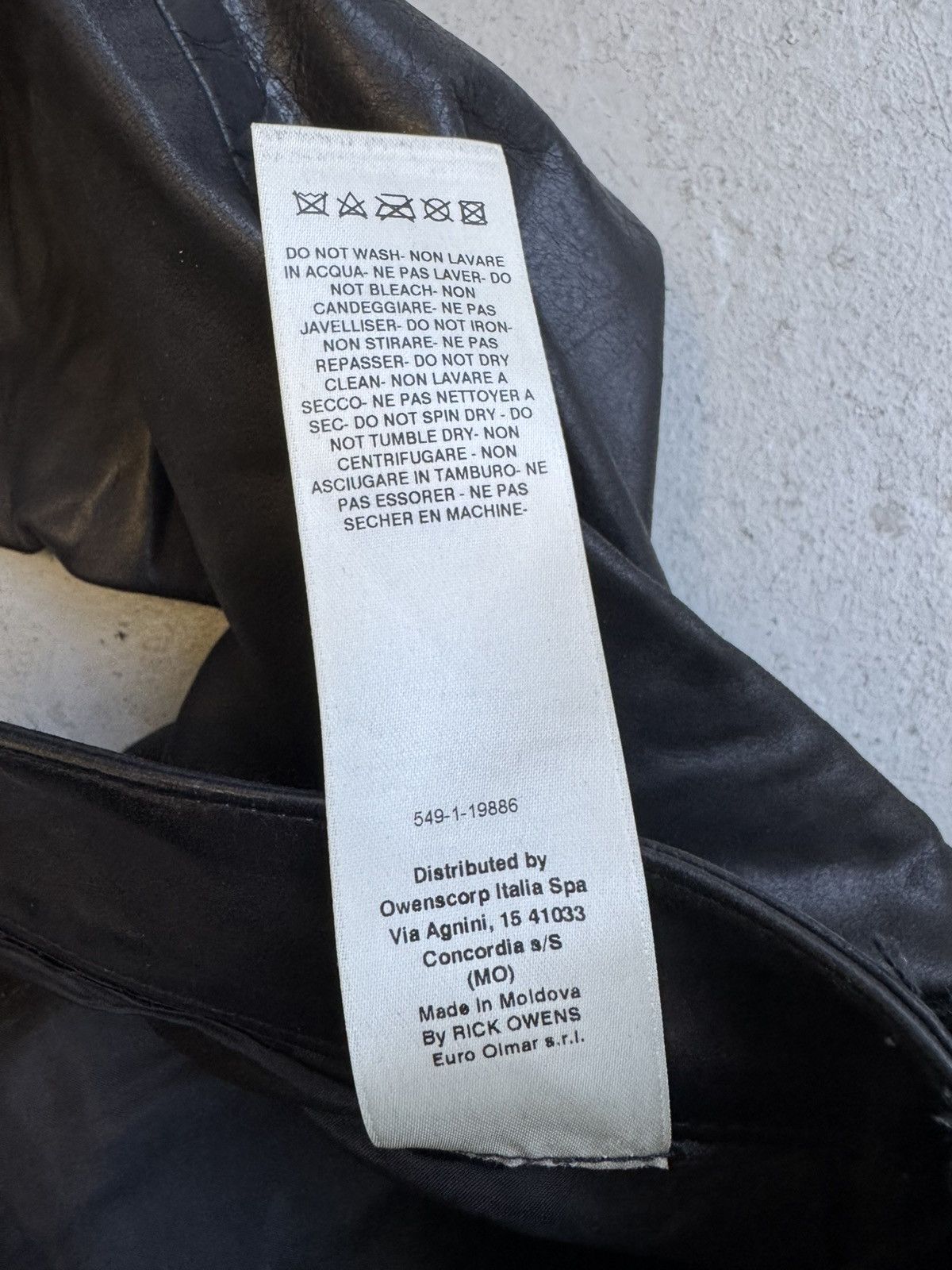 Rick Owens Rick Owens FW22 Strobe Leather Bottoms Size US 30 / EU 46 - 7 Thumbnail