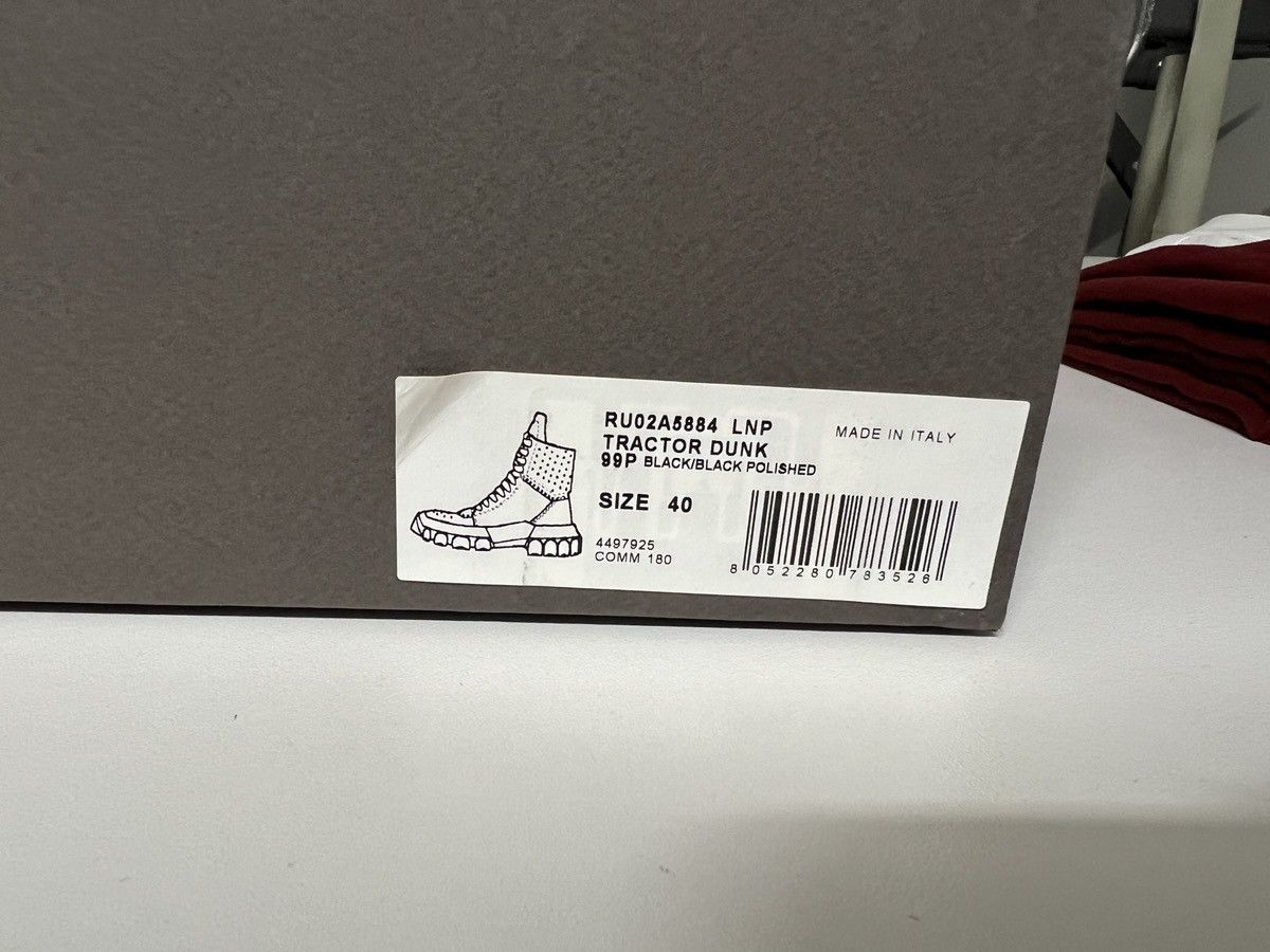 Rick Owens Tractor Dunks (RARE) Size US 7 / EU 40 - 7 Thumbnail
