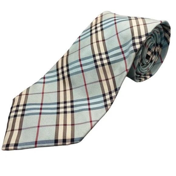 Burberry Silk Tie Plaid