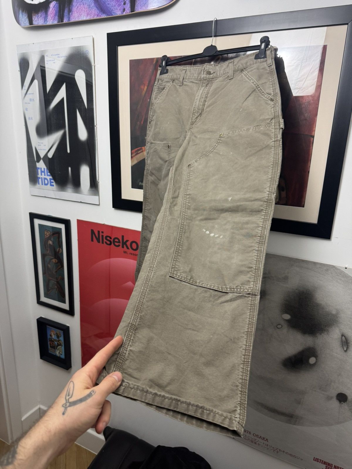 Carhartt Vintage Carhartt Double Knee Skate Pant Loose Distressed Size US 32 / EU 48 - 3 Thumbnail