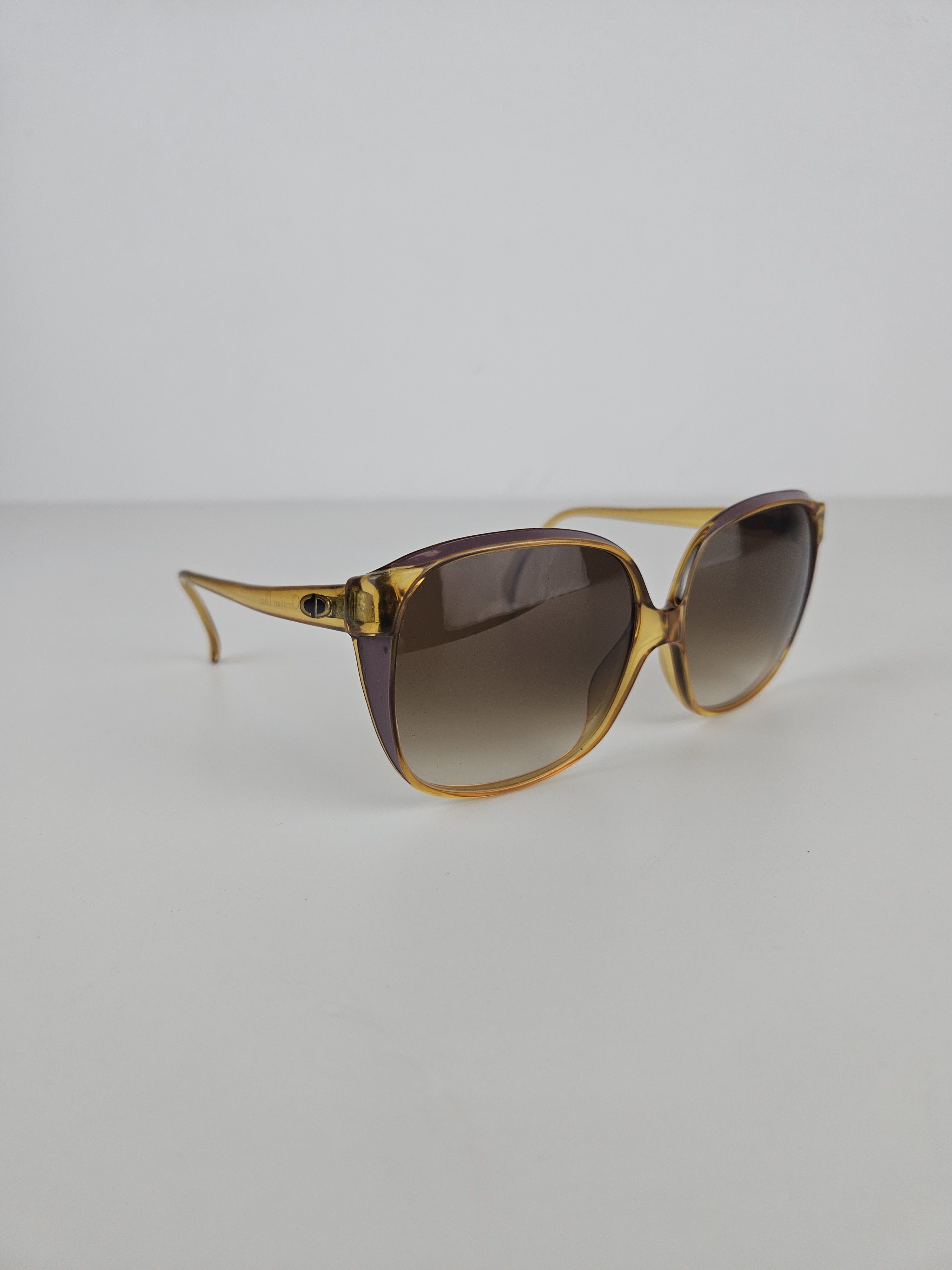 Dior Vintage 80s Christian Dior 2101 80 oversized sunglasses Size ONE SIZE - 7 Thumbnail