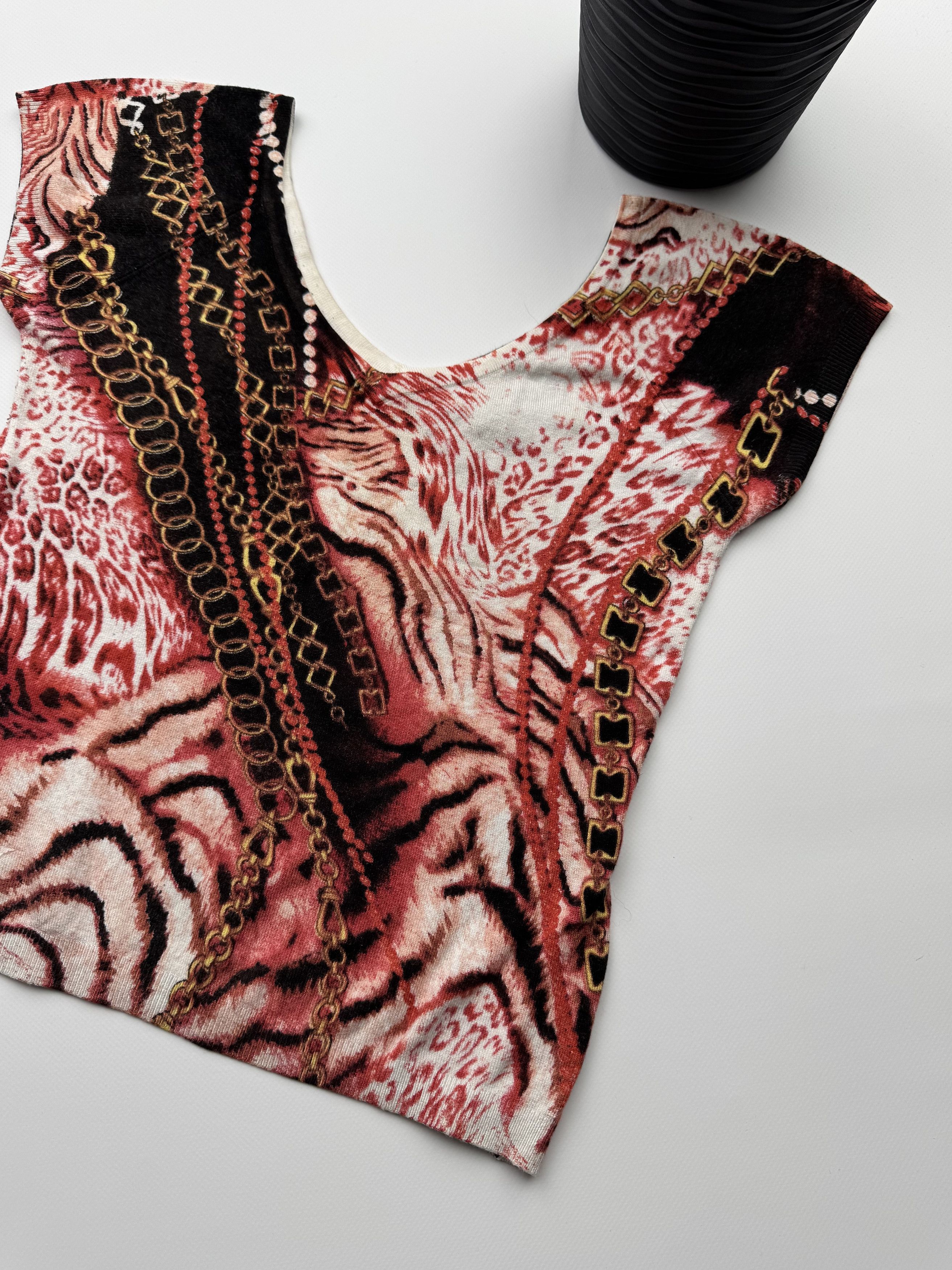 Cavalli Class Cavalli Class Vintage Tank Top(141) Size M / US 6-8 / IT 42-44 - 3 Thumbnail