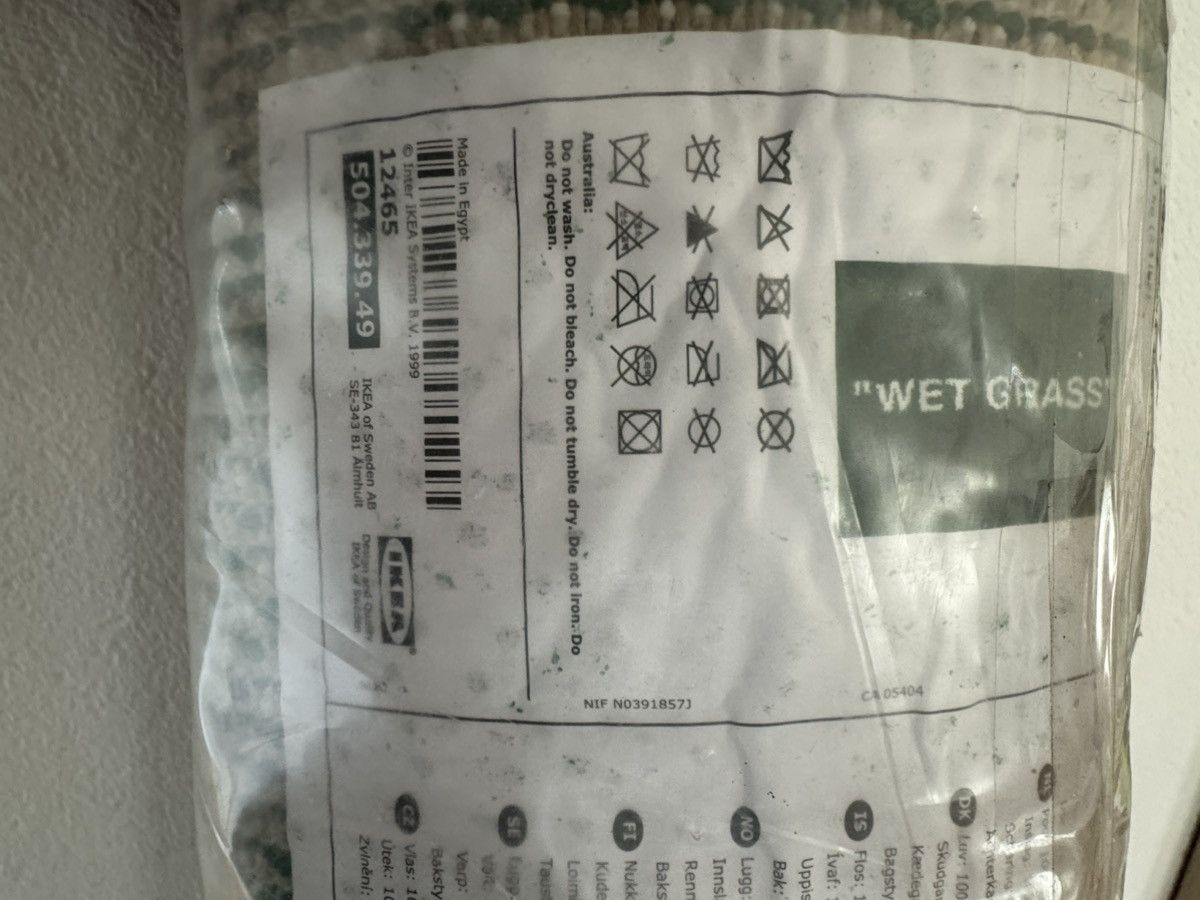 Ikea × Virgil Abloh Virgil Abloh x IKEA "WET GRASS" Rug Size ONE SIZE - 5 Thumbnail