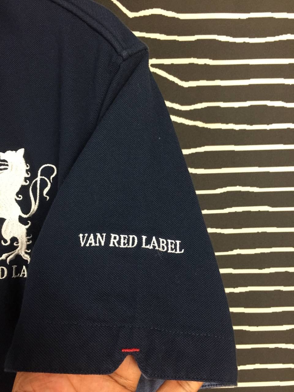 Japanese Brand × Vintage Van Red Label Embroidered Logo Polo Tee Size US XL / EU 56 / 4 - 5 Thumbnail