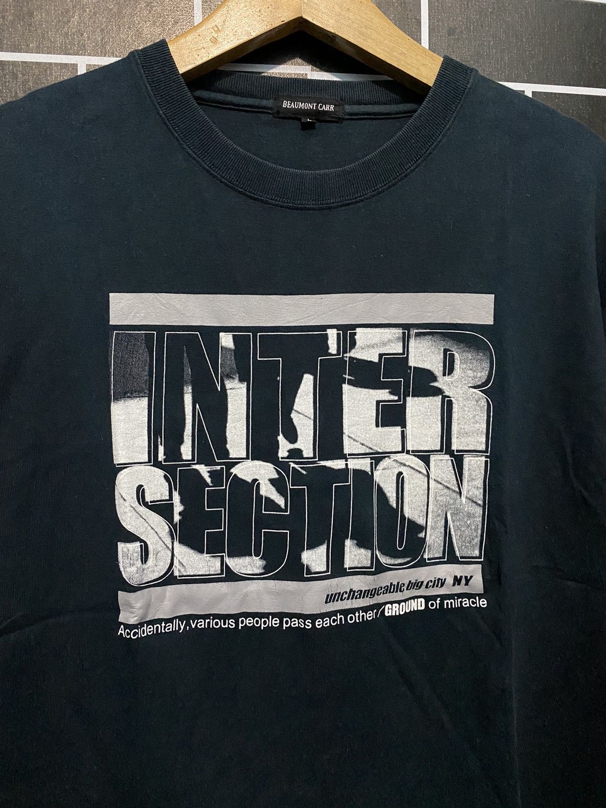 If Six Was Nine × Japanese Brand × Le Grande Bleu (L.G.B.) Beaumont Carr Intersection T shirt Size US L / EU 52-54 / 3 - 2 Thumbnail