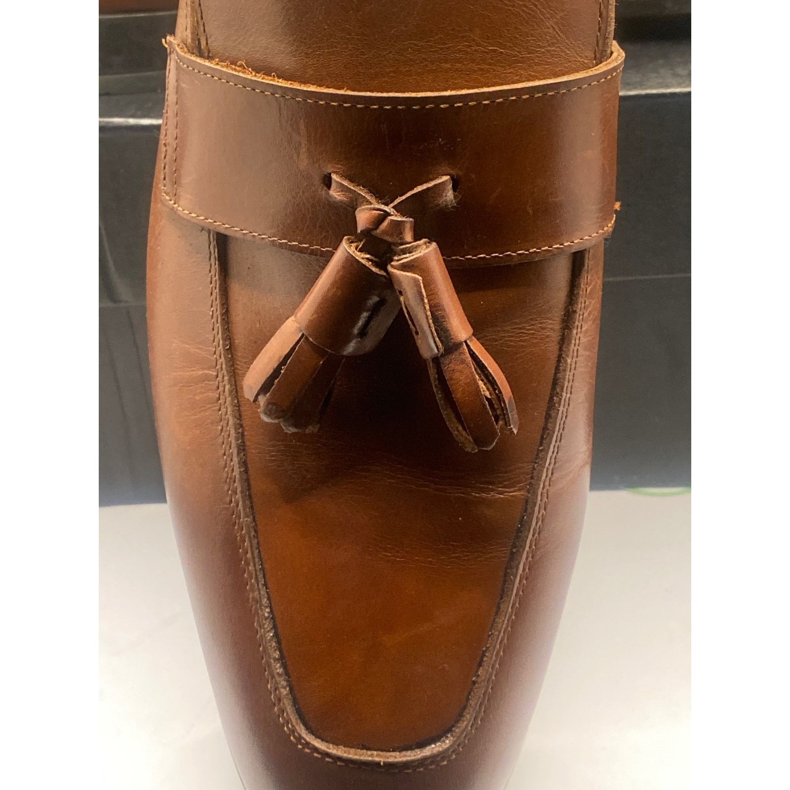 Bruno Magli M By Bruno Magli Glen Leather Loafer Men's Size 10M Size US 10 / EU 43 - 8 Thumbnail