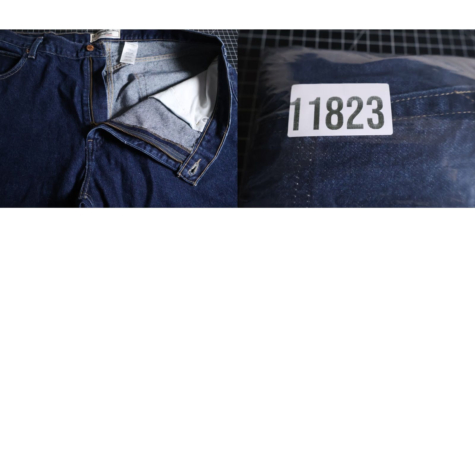 Levi's VINTAGE Levi's Workwear Jeans Main Selling Point Carpenter 5-Pocket 42 x 30 Blue Denim 2005 Mens Jeans Vintage 90s Grunge Hipster Retro Size US 42 / EU 58 - 10 Thumbnail