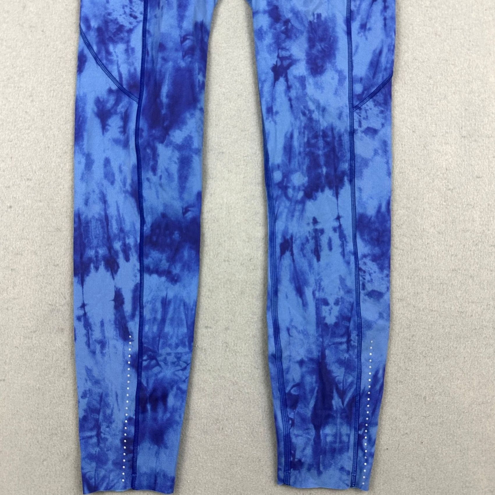 Lululemon Lululemon Pants Women 6 Game Day Blue Fast And Free Tight II High Rise Yoga Geometric Pockets Leggings Ankle Activewear 6 Womens Blue Weightless? Size 28" / US 6 / IT 42 - 3 Thumbnail