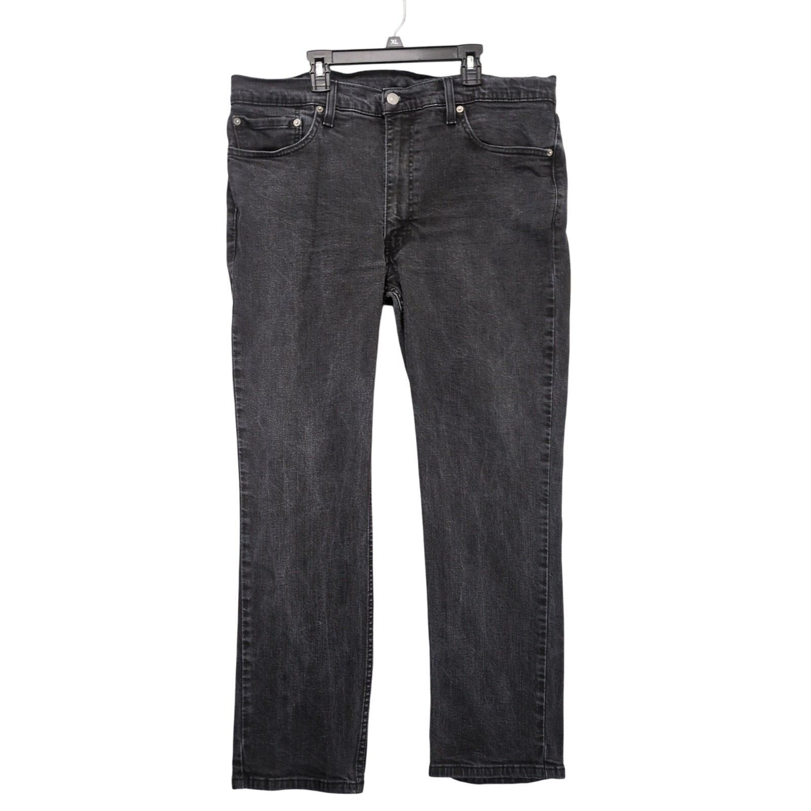 Levi's Levi's 514 Men's 38x30 Black Denim Straight Leg Jeans Size US 38 / EU 54 - 1 Thumbnail