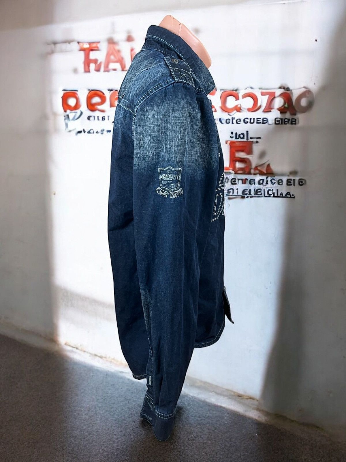 Camp David Camp David denim shirt size M Size US M / EU 48-50 / 2 - 2 Thumbnail