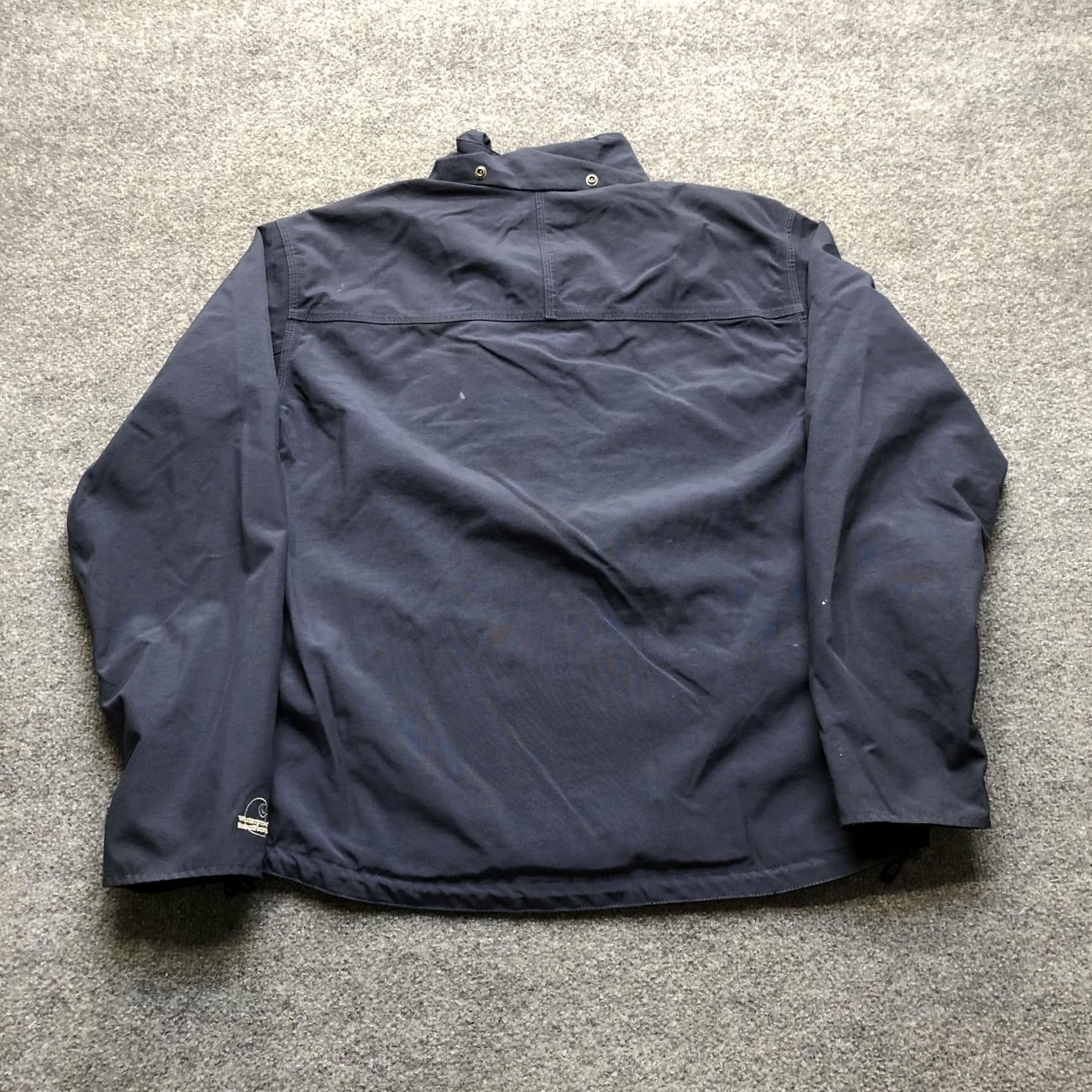 Carhartt Carhartt Jacket Mens Medium Blue Nylon Waterproof Lined Full Zip Workwear J162 Size US M / EU 48-50 / 2 - 7 Thumbnail