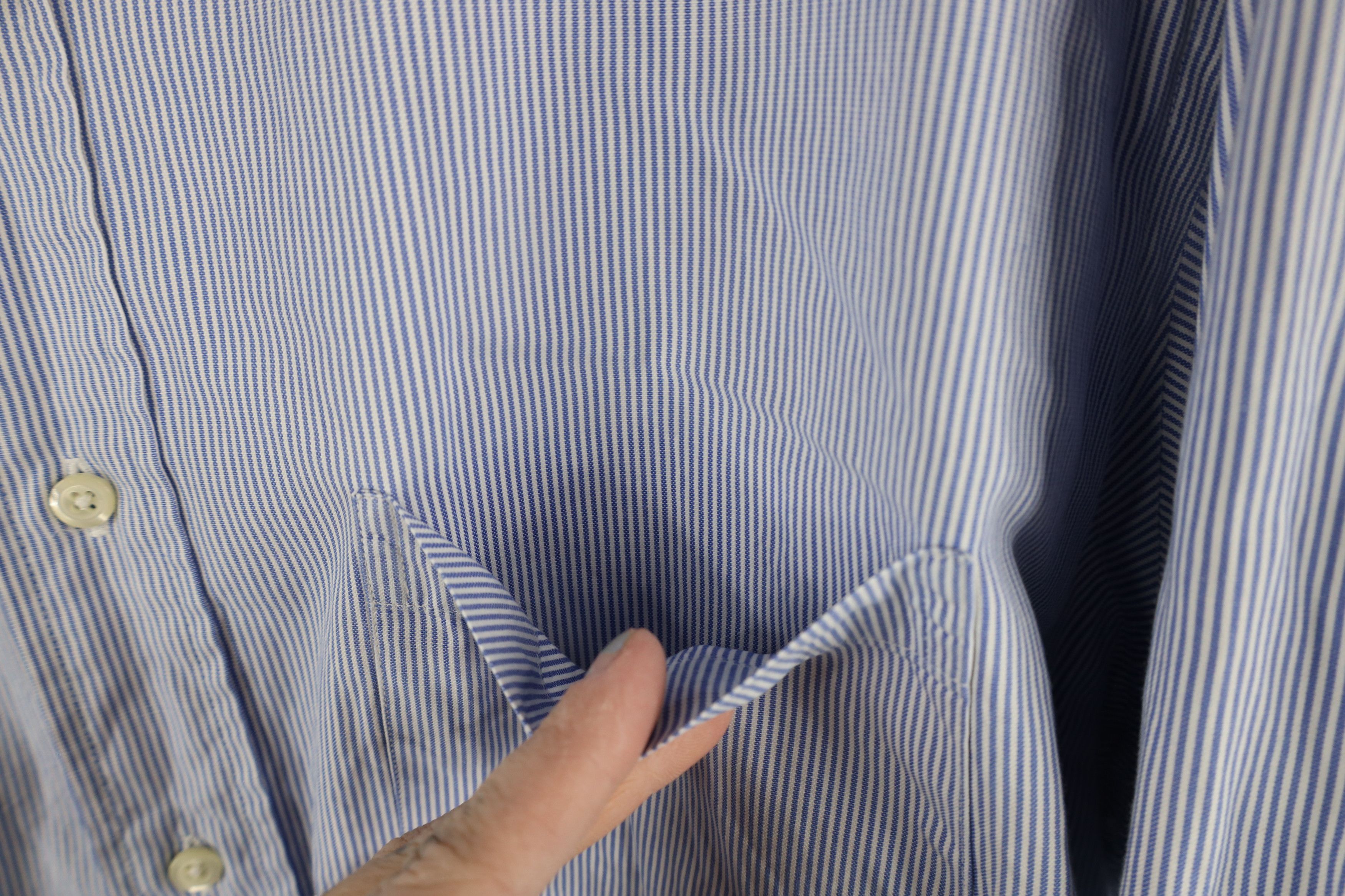 Brooks Brothers × Vintage Vintage 90s Brooks Brothers Button Down Shirt Striped USA Size US M / EU 48-50 / 2 - 6 Thumbnail