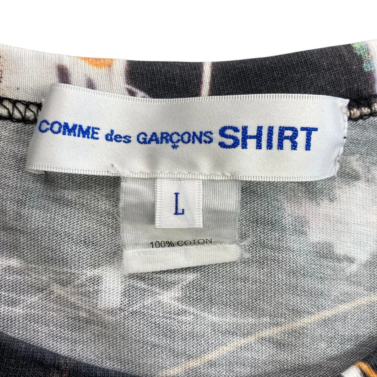 Comme des Garcons × Comme des Garcons SHIRT AW20 Futura 2000 Reconstructed Tee Size L / US 10 / IT 46 - 8 Thumbnail