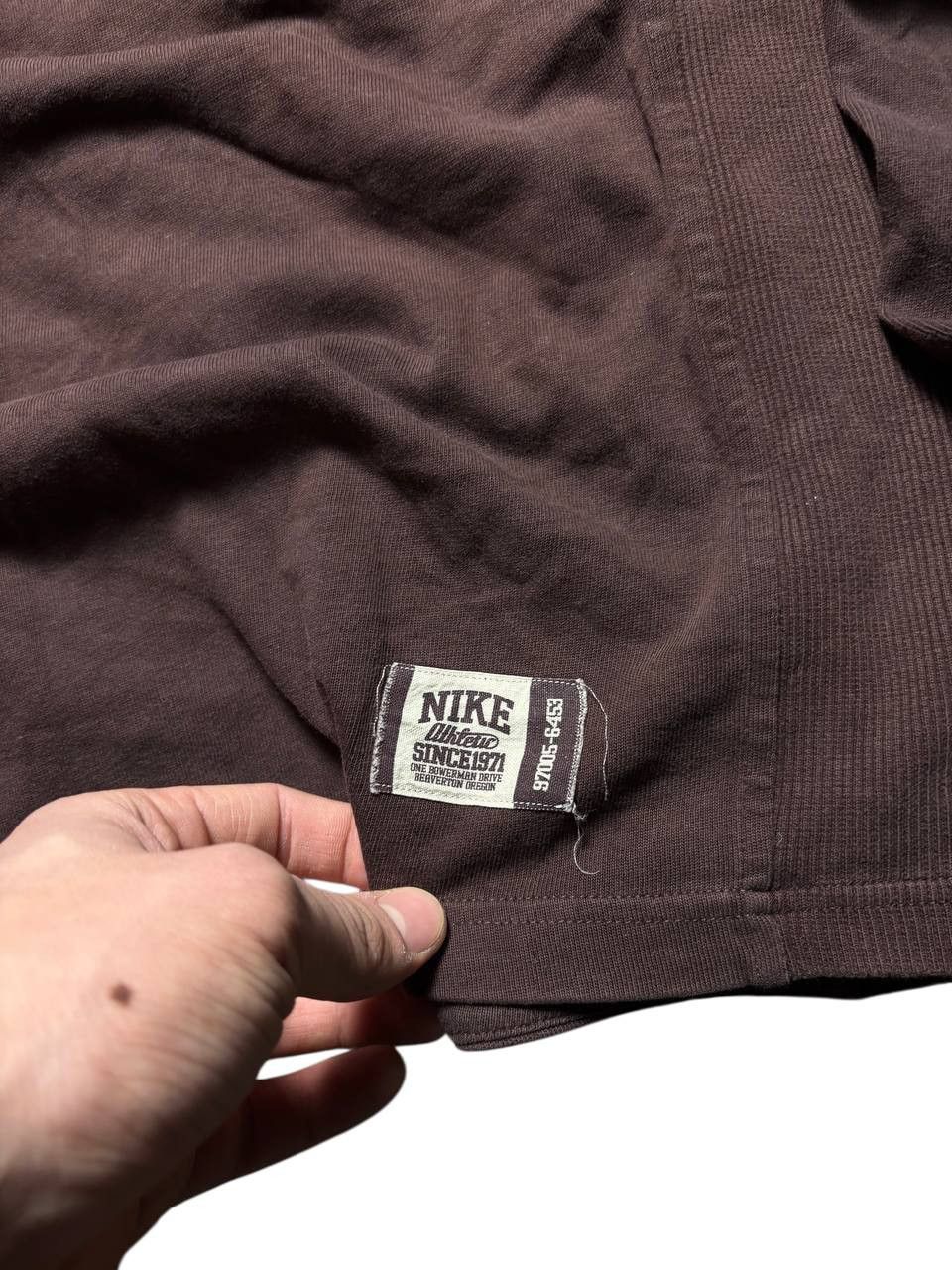 Nike VINTAGE Nike Athletic Dept Brown Stripe Crewneck M Size US M / EU 48-50 / 2 - 4 Thumbnail