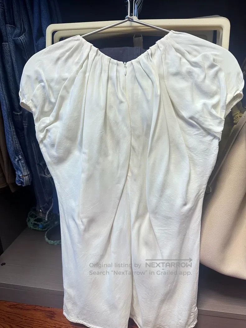 Helmut Lang HELMUT LANG Silk Bubble Sleeve Top Size S / US 4 / IT 40 - 4 Thumbnail