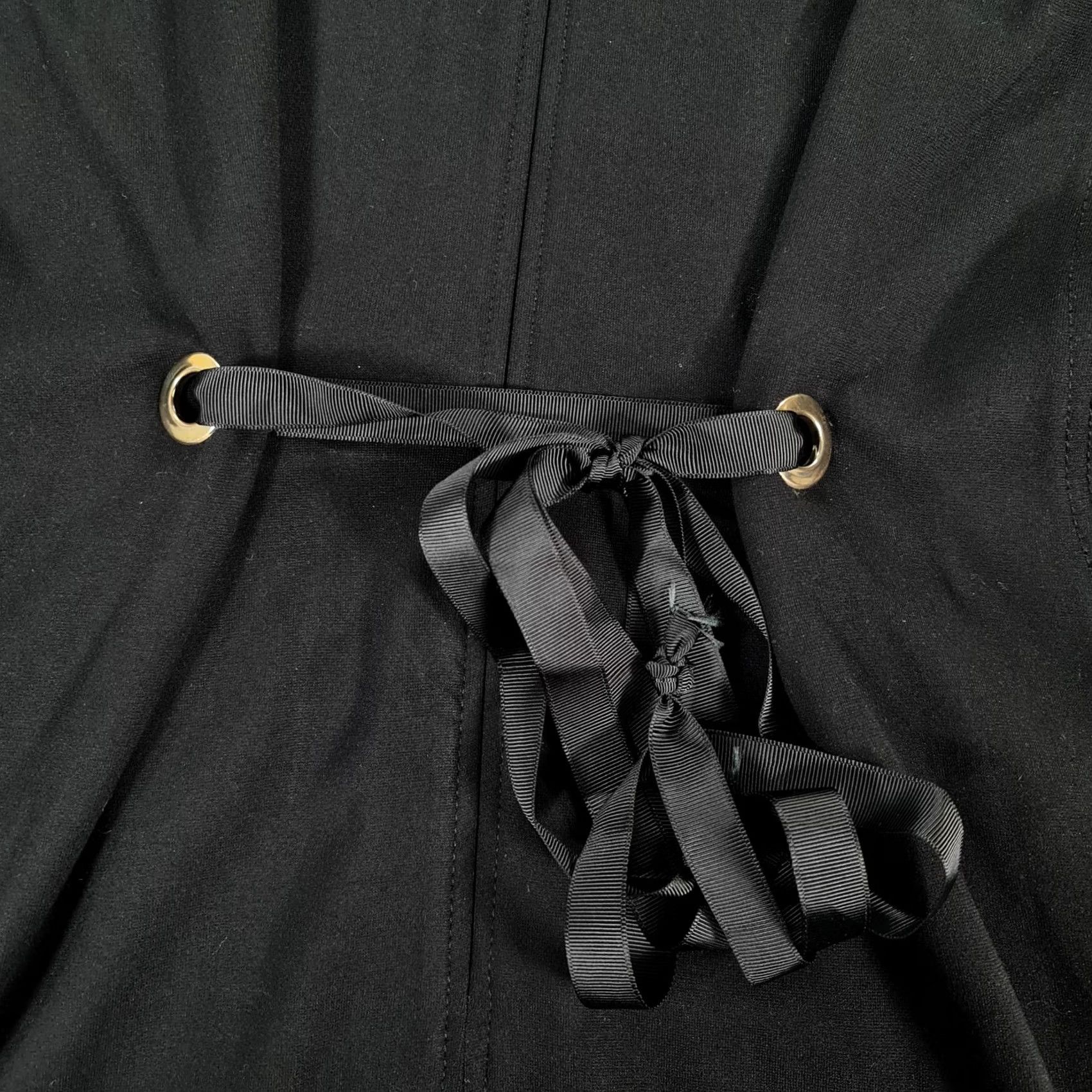ME+EM ME+EM Dress Black 8 UK Maxi Long Sleeve Front Zip Pockets Tunic? Size M / US 6-8 / IT 42-44 - 5 Thumbnail