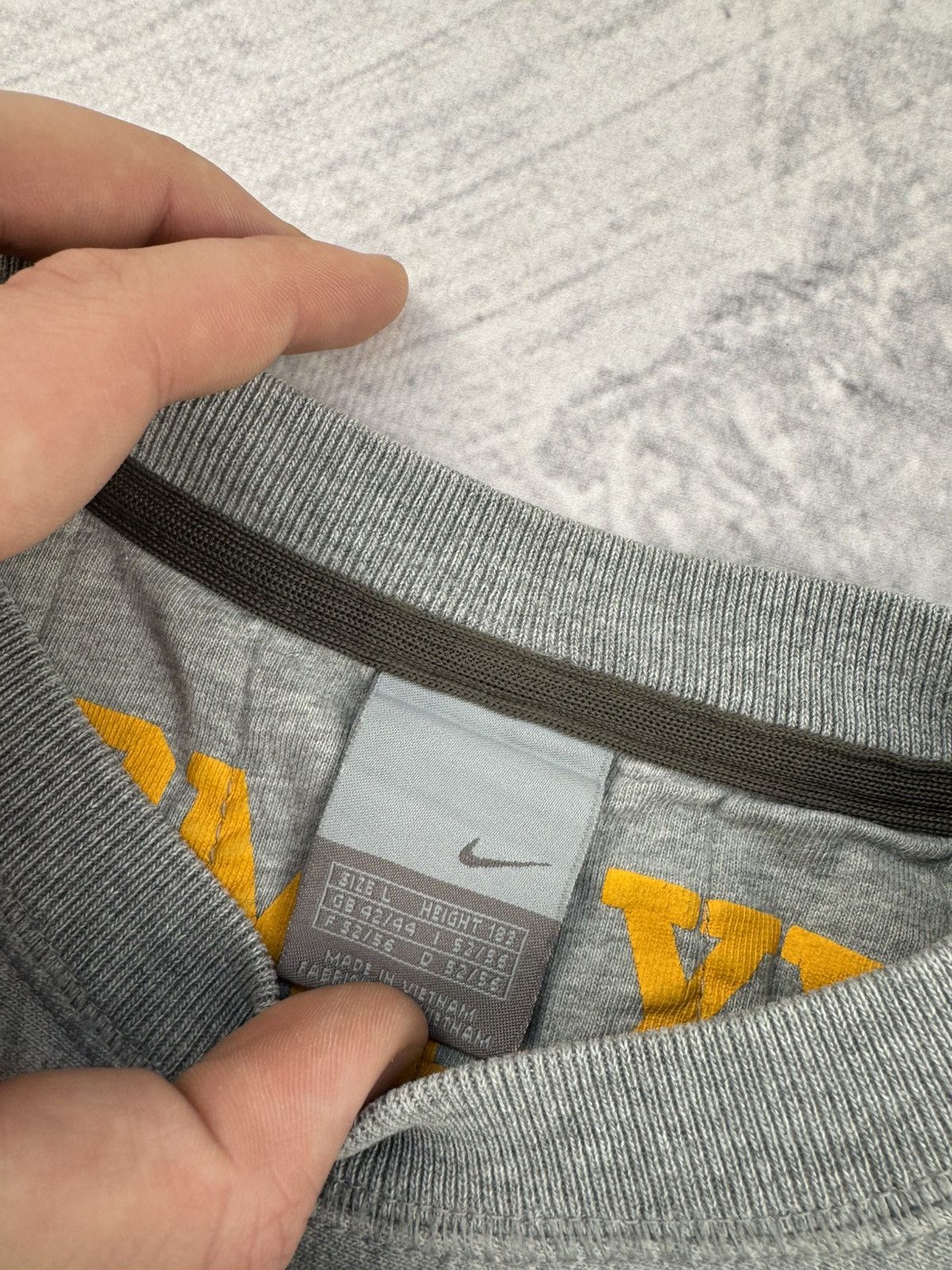 Nike × Vintage NIKE VINTAGE CENTER LOGO OVERSIZE BOXY SWEATSHIRT Size US L / EU 52-54 / 3 - 6 Thumbnail