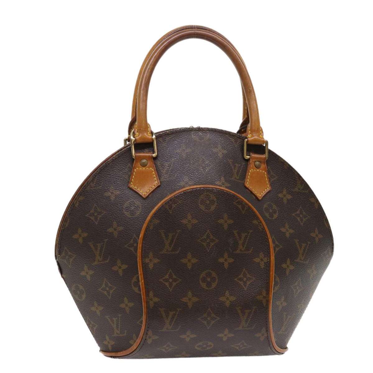 Handbags Louis Vuitton Louis Vuitton Damier Ebene Sac Plat Hand Bag N51140 LV Auth AM4744
