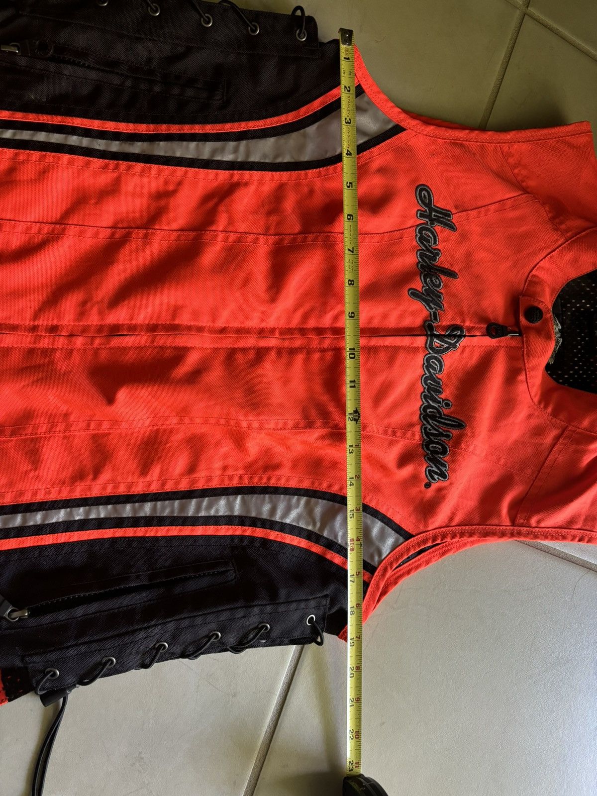 Harley Davidson Harley Davidson medium vest orange with black Size M / US 6-8 / IT 42-44 - 11 Thumbnail