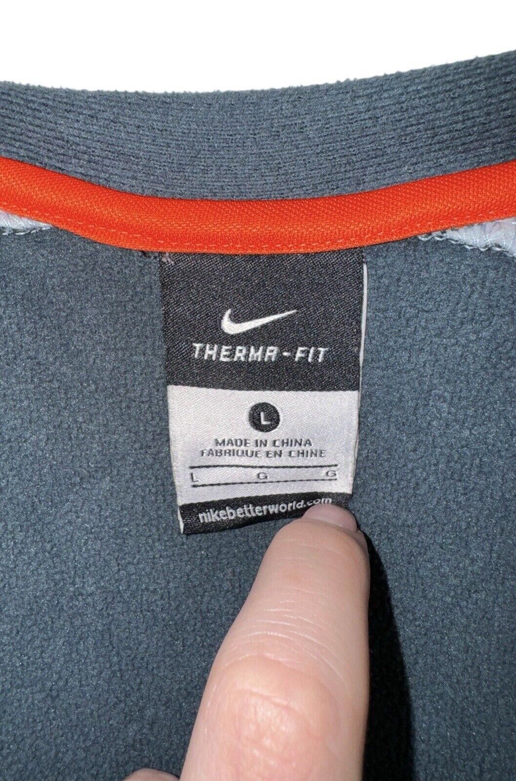 Nike Vintage Nike Kevin Durant KD Orange Full Zip Hoodie L Size US 34 / EU 50 - 6 Thumbnail