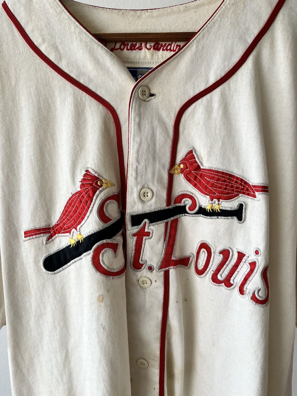 Starter Vintage Starter ST. LOUIS CARDINALS Jersey Size US L / EU 52-54 / 3 - 3 Thumbnail