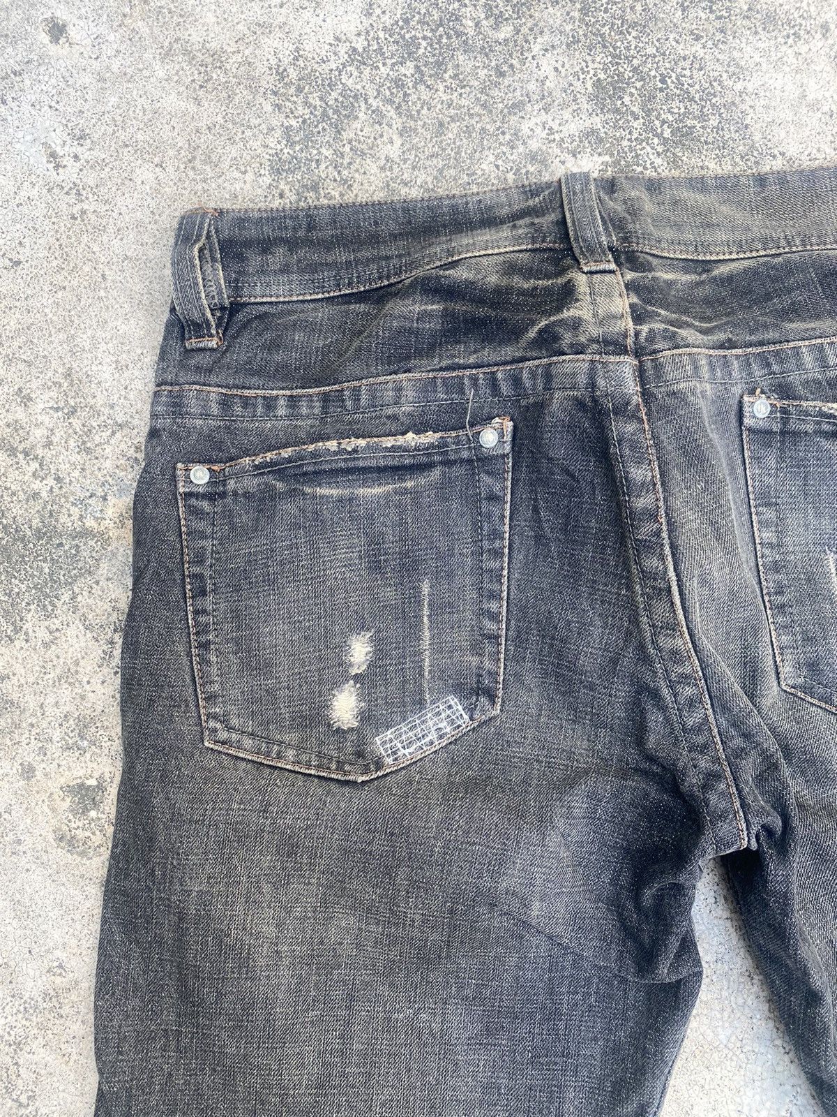 Japanese Brand × Nicole Club Flare Jeans Nicole Club Clawmark Distressed Bootcut Size US 32 / EU 48 - 21 Thumbnail