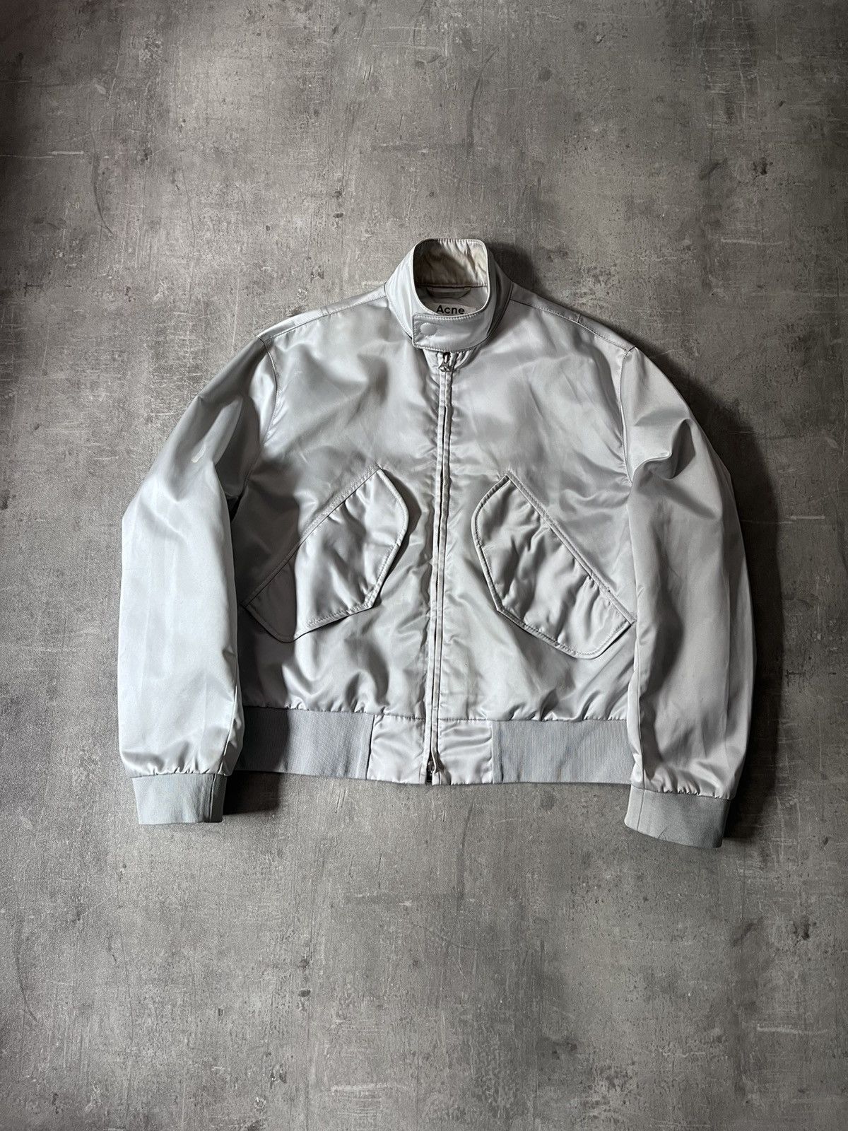 Acne Studios Acne Studios S/S 2017 Mito silver nylon jacket Size US M / EU 48-50 / 2 - 1 Thumbnail