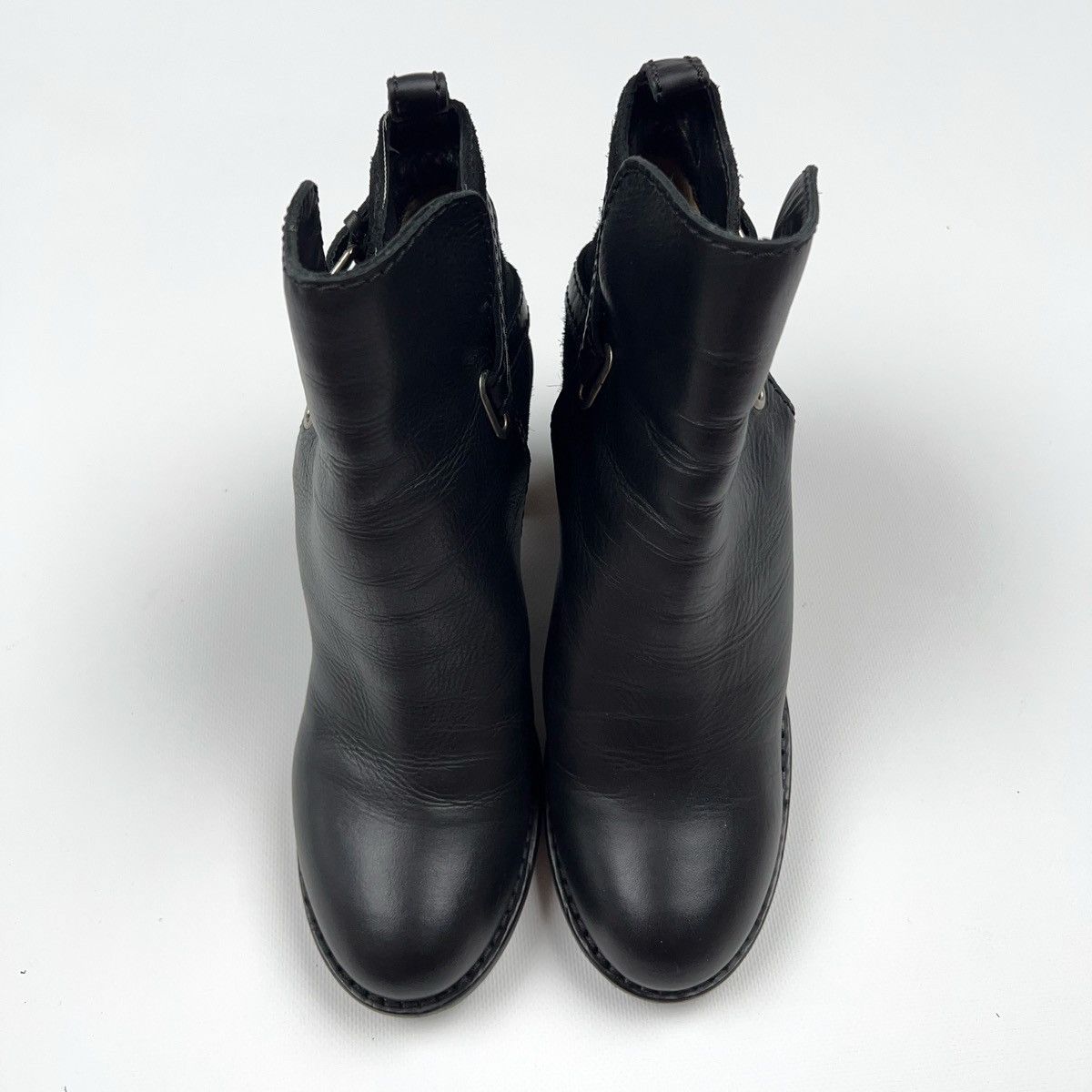 Acne Studios Acne Studios Black Leather Ankle Boots Shoes Size US 10 / IT 40 - 14 Thumbnail