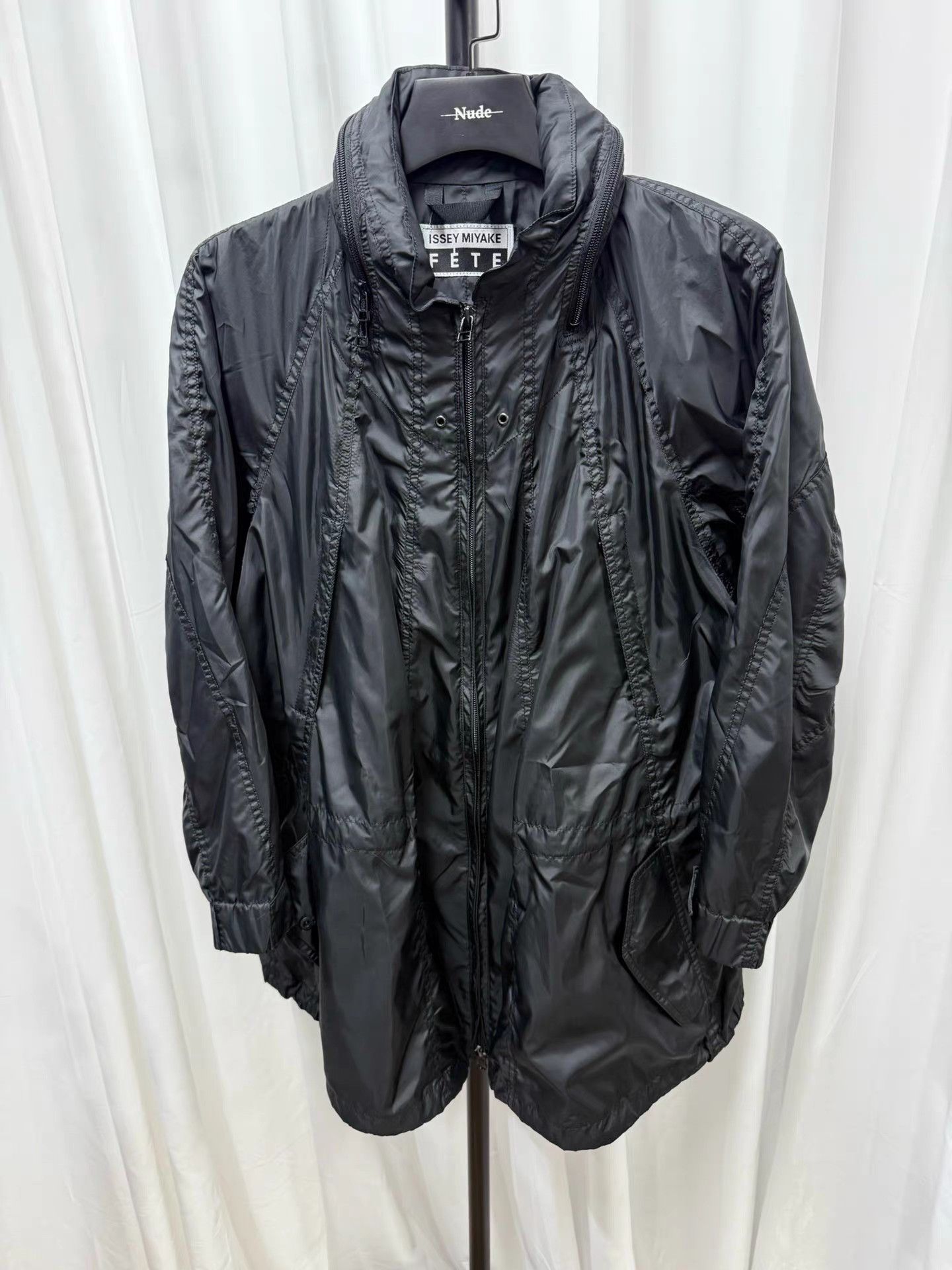 Issey Miyake Issey Miyake FETE Pleated Zip Trench Coat K20 Size US L / EU 52-54 / 3 - 1 Thumbnail