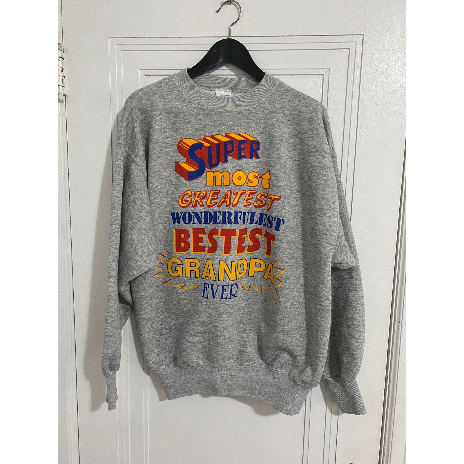 Other Vintage World's Greatest Grandpa Crewneck Sweatshirt Size US XL / EU 56 / 4 - 1 Thumbnail