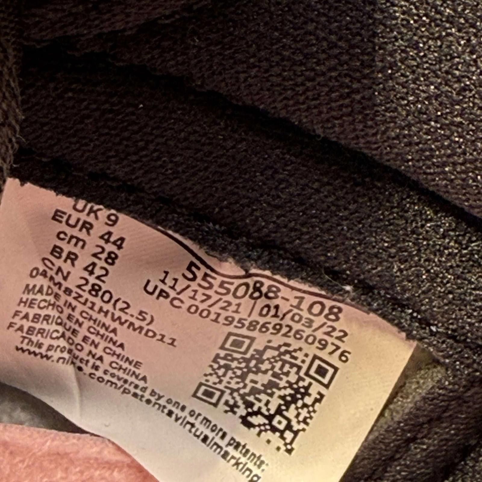 Jordan Brand Jordan 1 Bleach Coral US 10 Used No Box 555088-108 Size US 10 / EU 43 - 9 Thumbnail