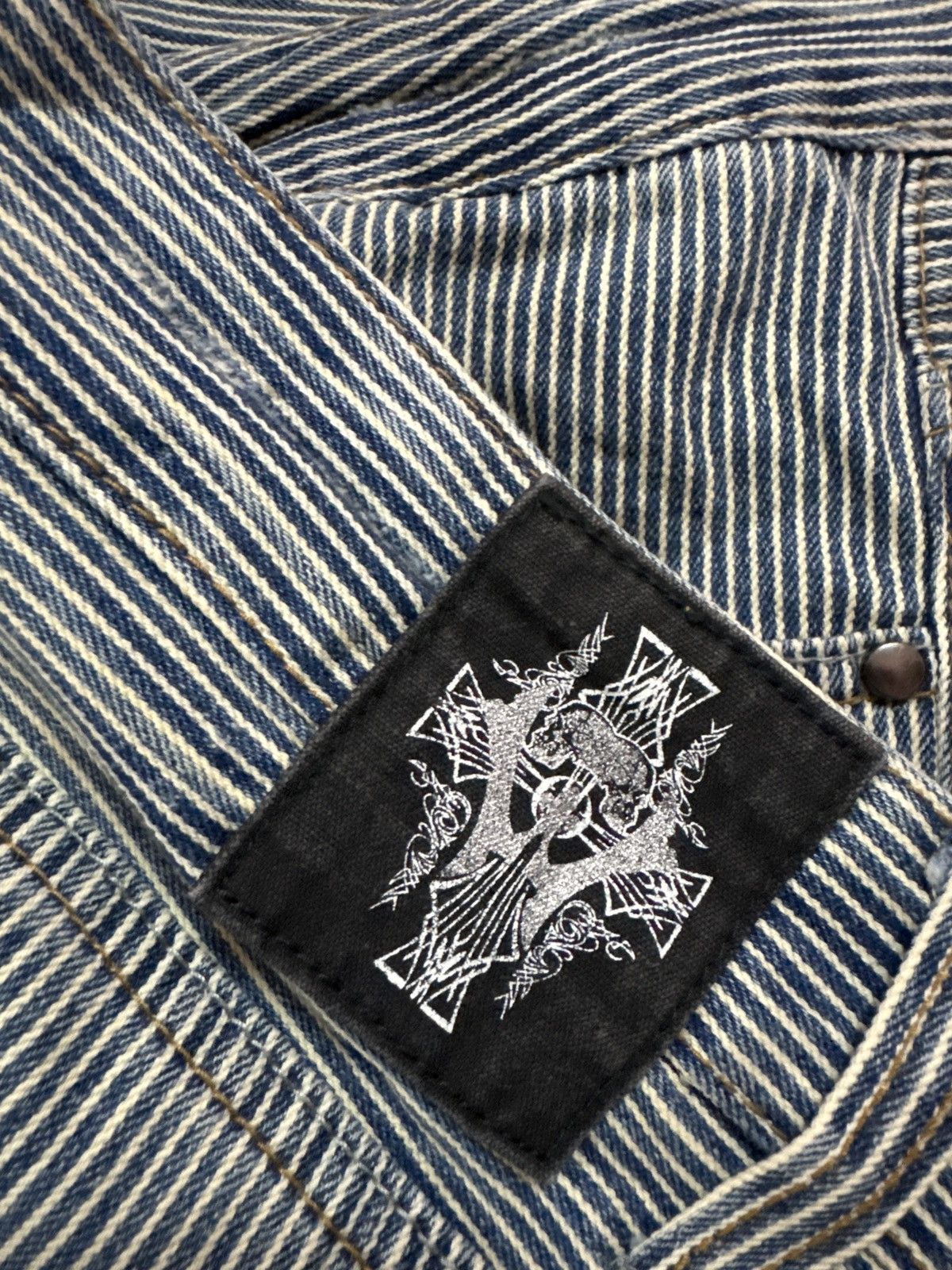Japanese Brand Genuine WILD LIFE Hickory Hysteric Glamour Style Pants Size US 35 - 14 Thumbnail