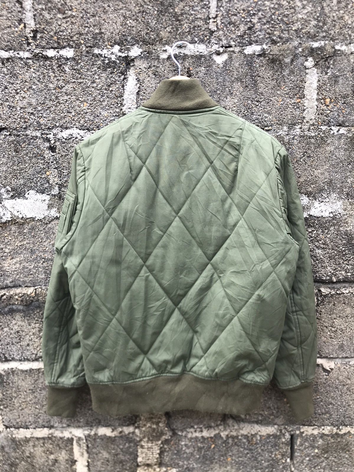 Japanese Brand 🌟Dear Laurel Military Style Quilted Bomber Jacket Size US M / EU 48-50 / 2 - 10 Thumbnail
