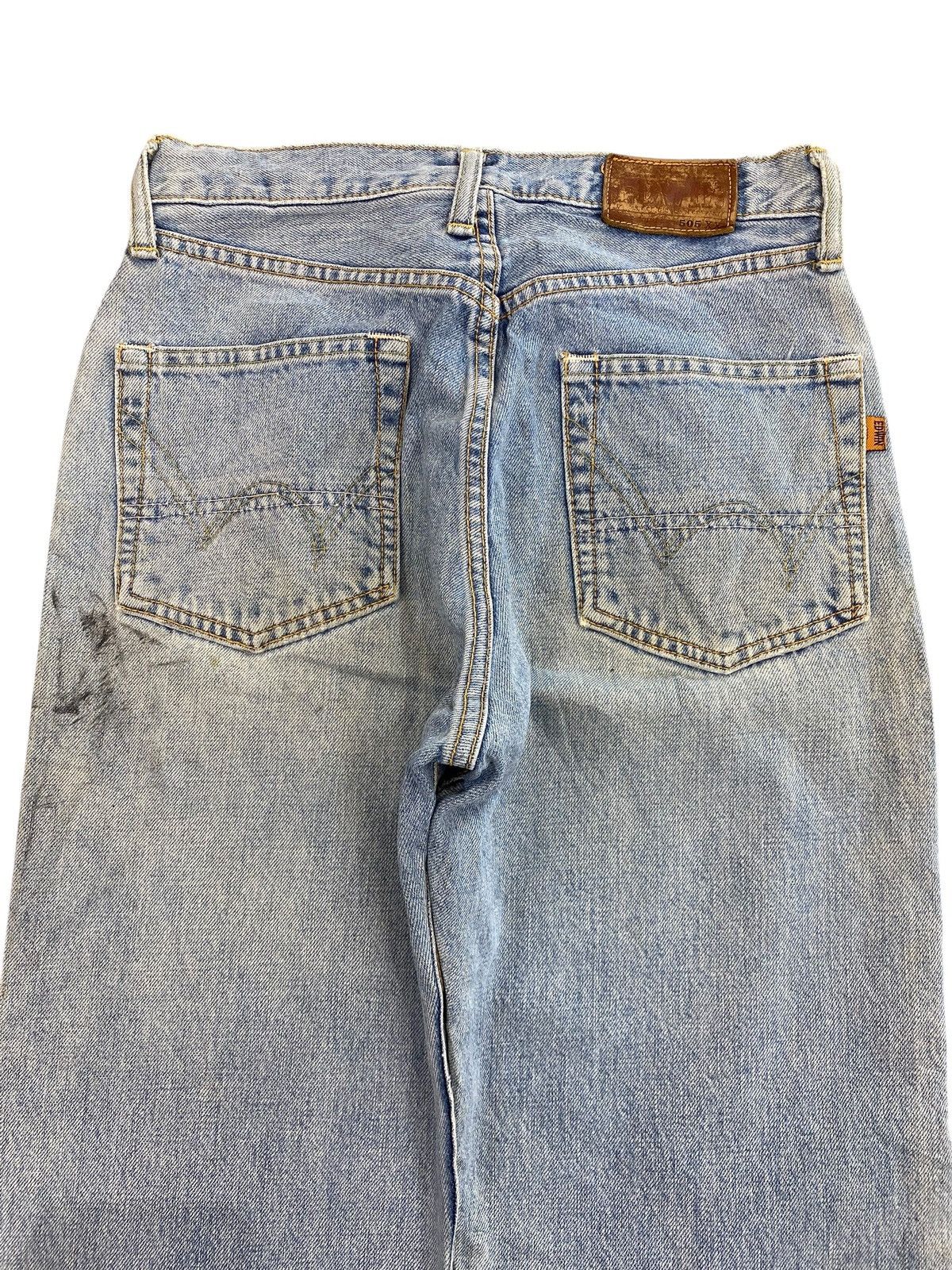 Edwin Edwin 505 Blue Wash Style Loose Jeans Size US 27 - 4 Thumbnail