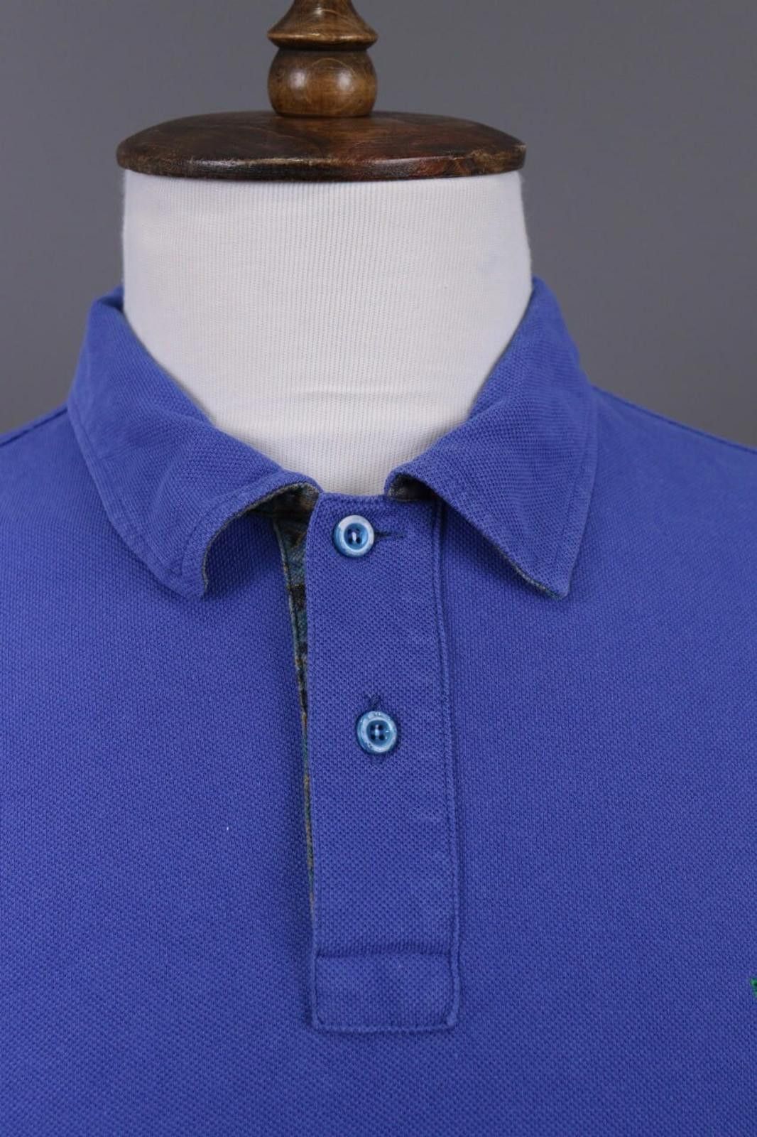 Etro ETRO Milano Blue Collared Paisley Pullover Sweater Size XL Size US XL / EU 56 / 4 - 5 Thumbnail