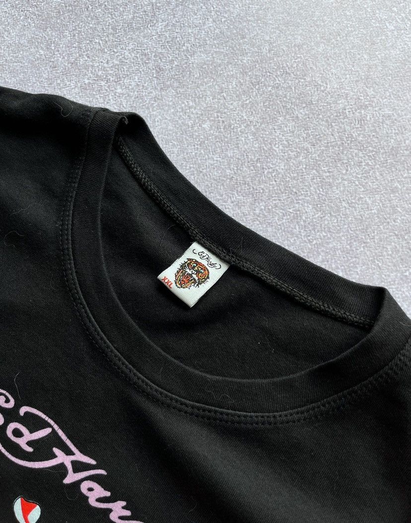 Christian Audigier × Ed Hardy × Vintage Vintage Ed Hardy Skull Black T-Shirt Y2K S Size US S / EU 44-46 / 1 - 3 Thumbnail