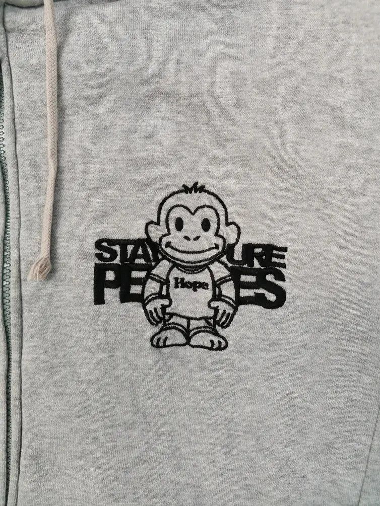Japanese Brand Back Dive Monkey Mbongo Hoodie Sweatshirts Size US L / EU 52-54 / 3 - 4 Thumbnail