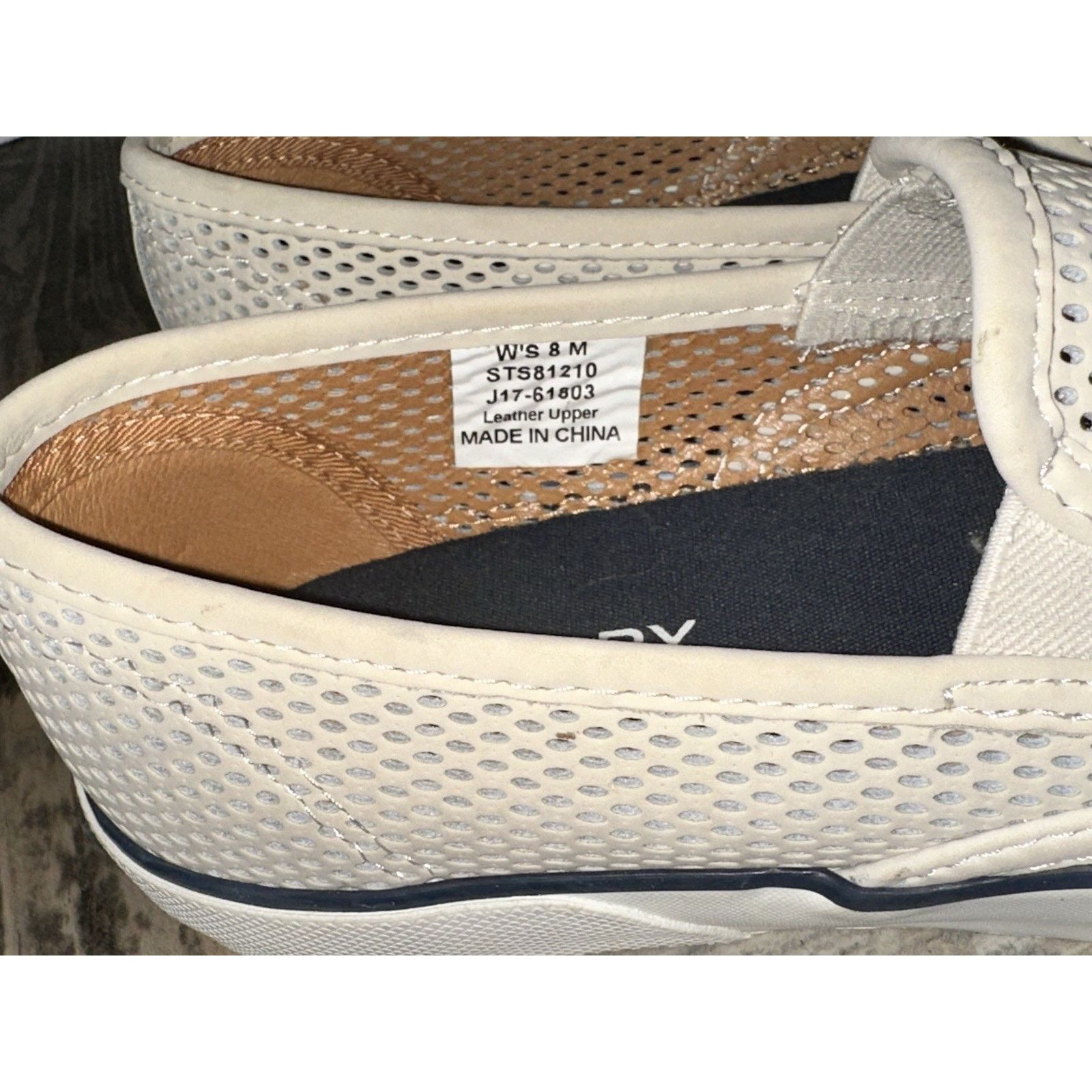Sperry Womens Sperry Top Sider Seaside Slip On Sz 8M Size US 8 / IT 38 - 3 Thumbnail