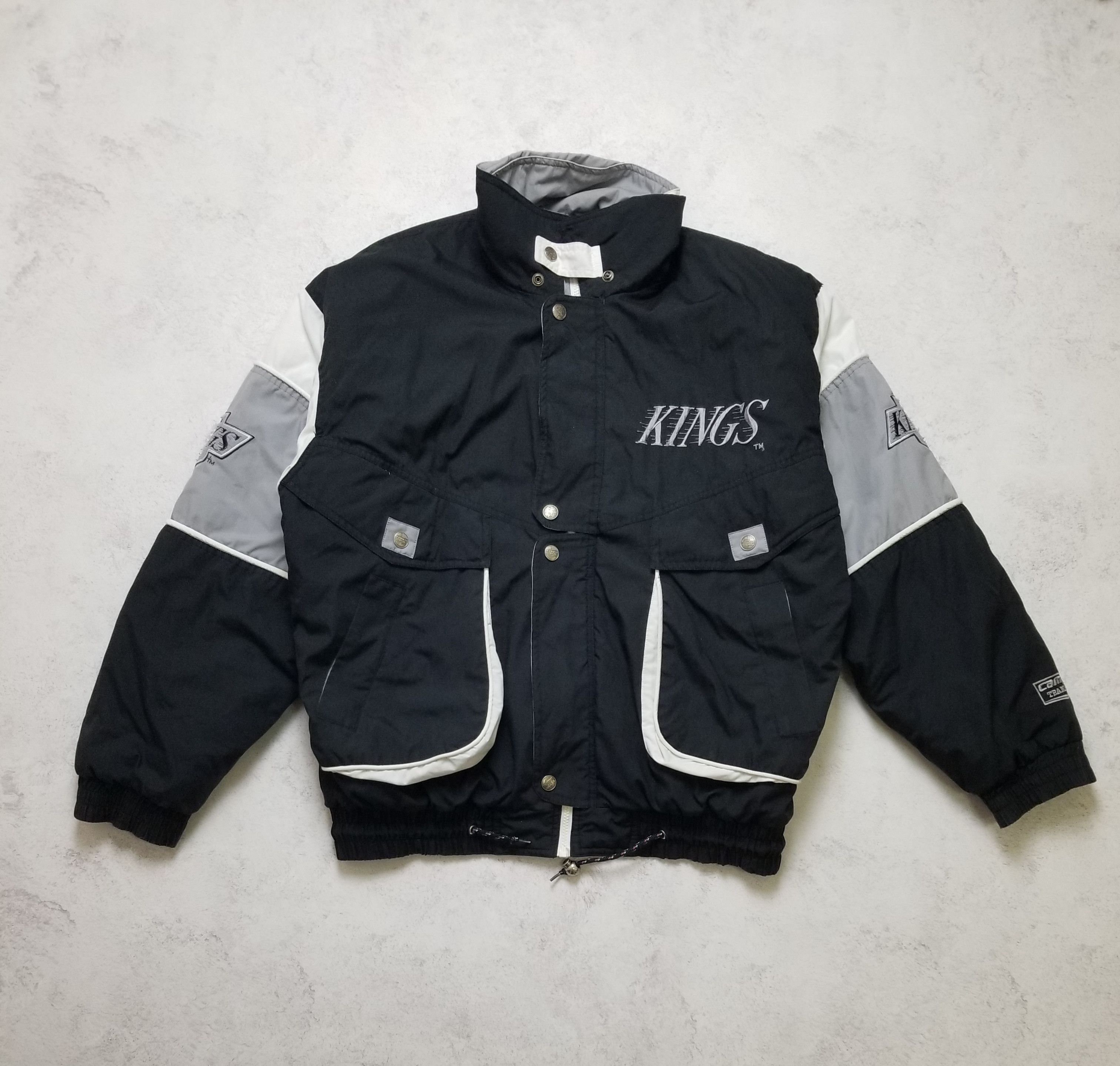 Other Vintage Los Angeles Kings NHL Campri Teamline Hockey Jacket Size US XL / EU 56 / 4 - 2 Thumbnail