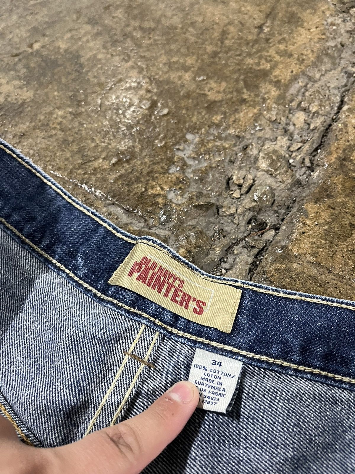 Carhartt × Old Navy × Vintage Crazy Y2K Old Navy Carpenter Jorts Baggy Skater JNCO Shorts Size US 34 / EU 50 - 7 Thumbnail