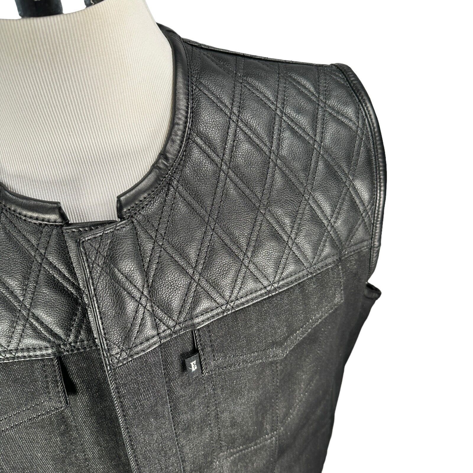 Other Espinoza's In Stock Stonewash Vest Men's 3XL Black New Size US XXL / EU 58 / 5 - 2 Thumbnail