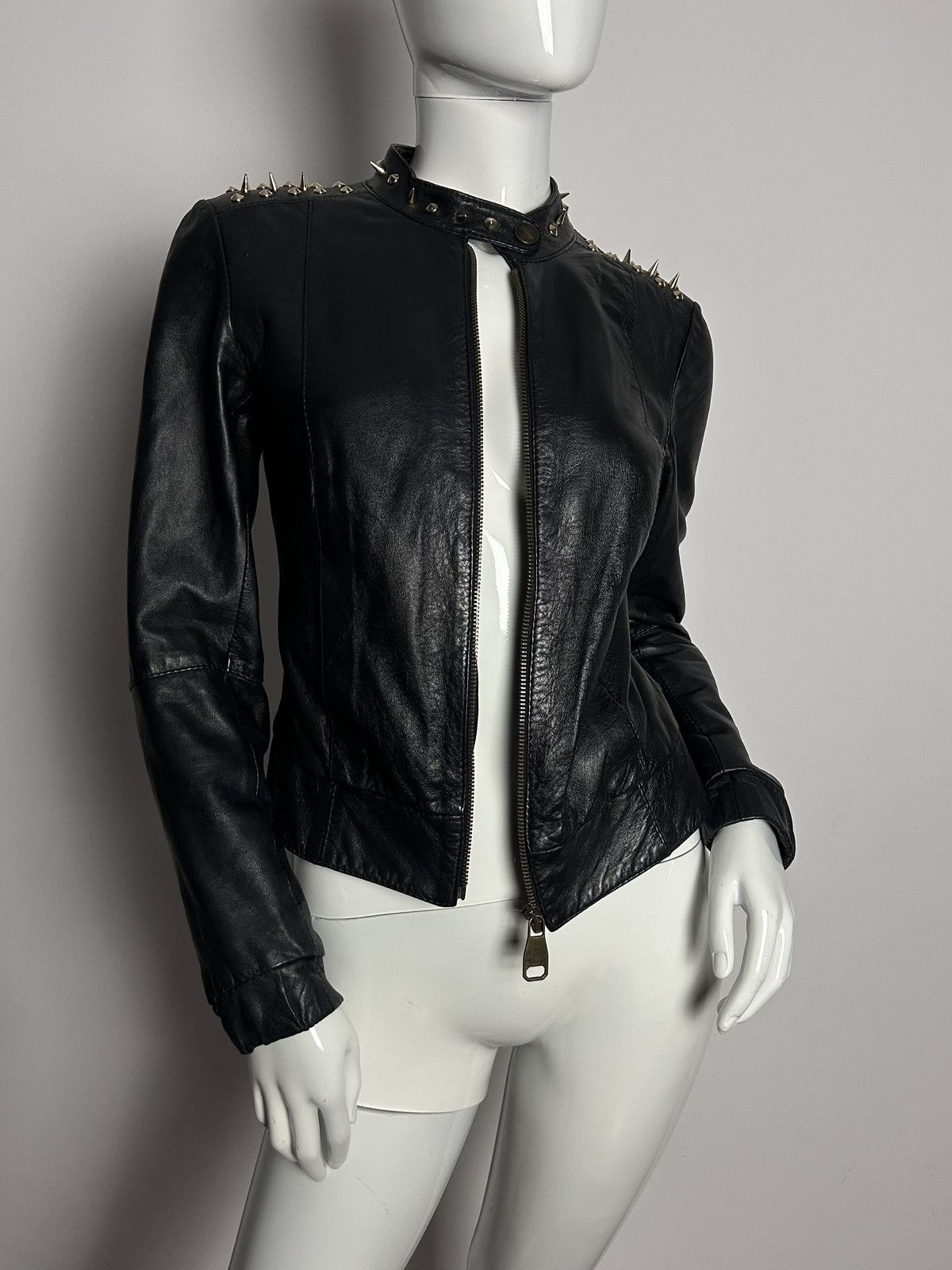 Other Italian vintage leather piercing jacket Size S / US 4 / IT 40 - 3 Thumbnail