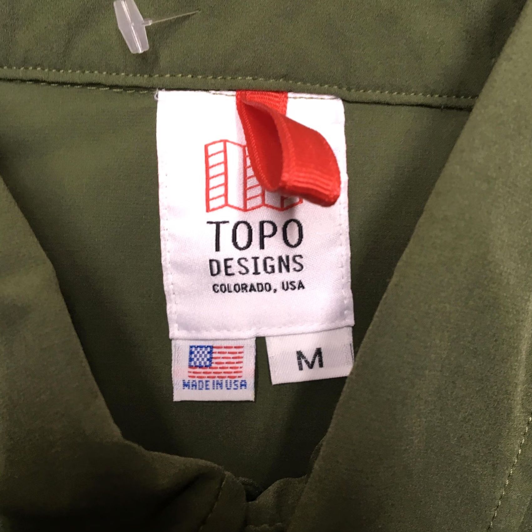 Topo Designs Topo Designs Jacket Mens M Green Shacket Snap Front Windbreaker Casual Shirt Jacket Size US M / EU 48-50 / 2 - 6 Thumbnail