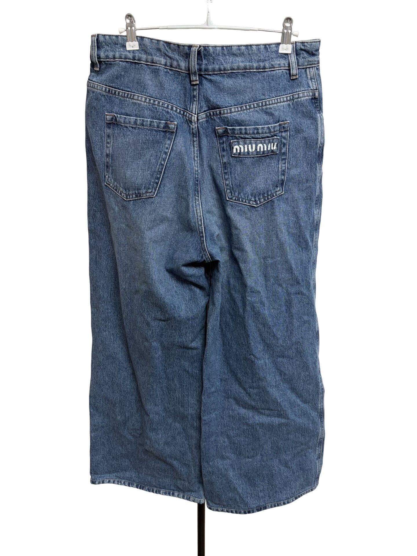Miu Miu Miu Miu Washed Denim Jeans 27 Size 27" / US 4 / IT 40 - 1 Thumbnail