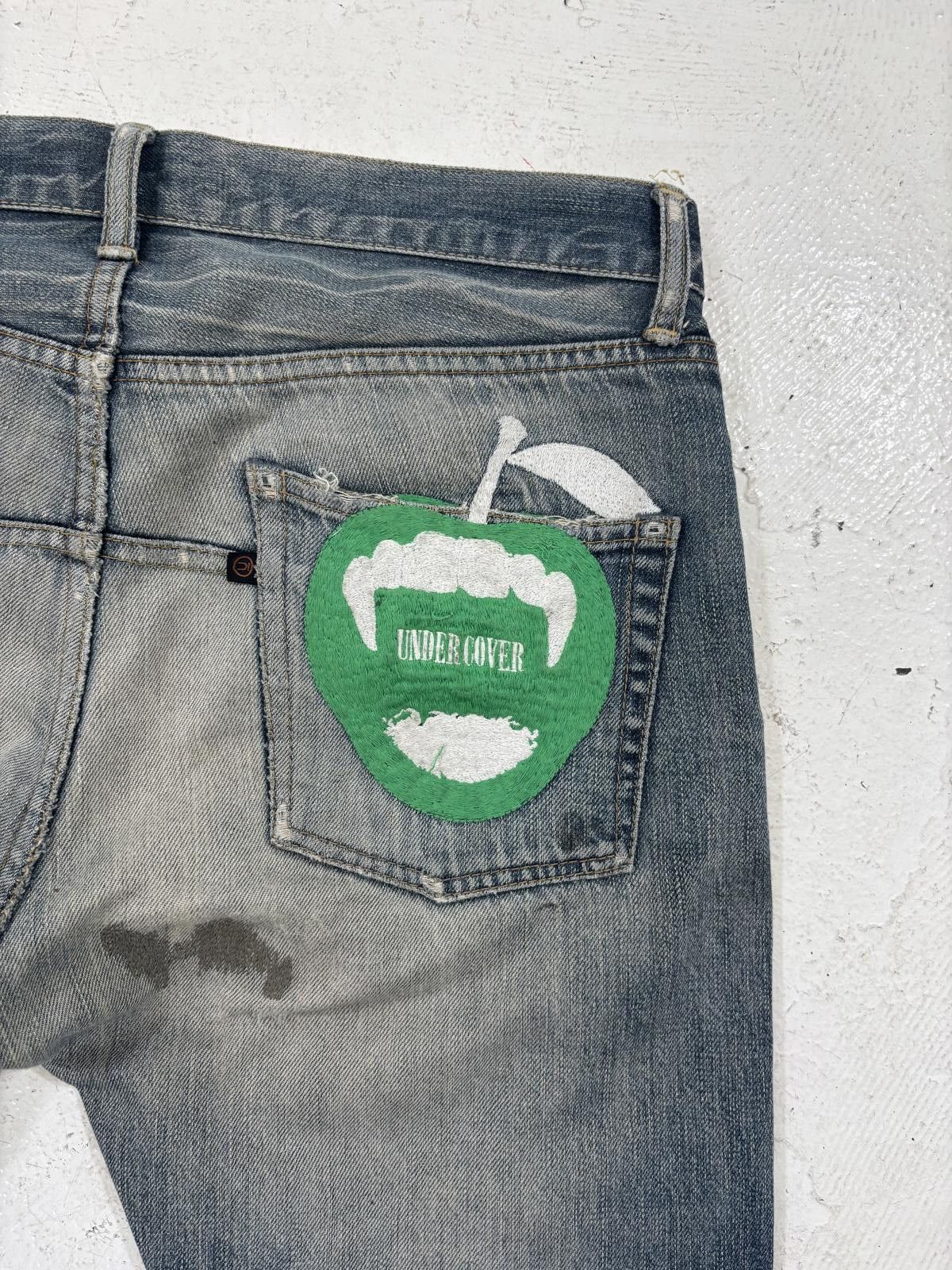 Undercover Undercover Apple Fang Jeans Size US 32 / EU 48 - 3 Thumbnail