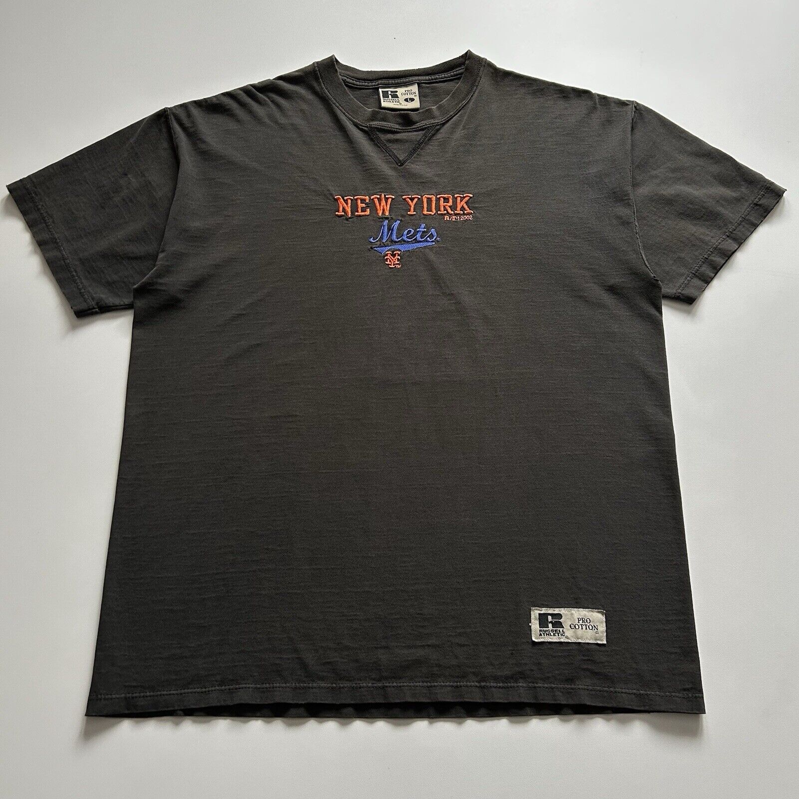 MLB Vintage New York Mets MLB Graphic T Shirt Large Faded Black Size US L / EU 52-54 / 3 - 1 Thumbnail