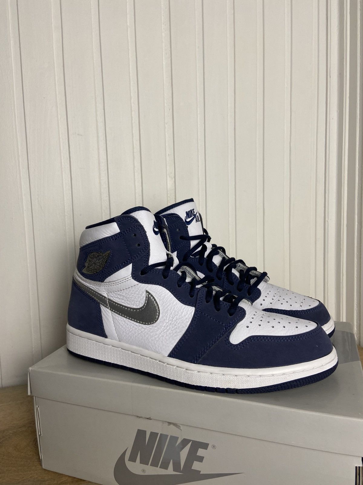 Jordan Brand Used Jordan 1 Retro High Japan Midnight size 9,5us Size US 9.5 / EU 42-43 - 4 Thumbnail