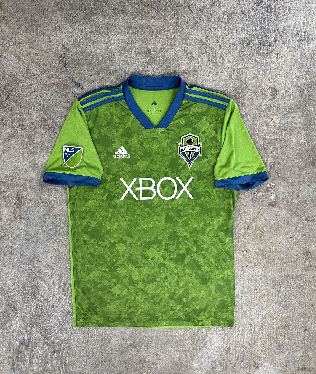 Adidas 2018 Adidas Seattle Sounders Soccer Jersey Kit Maglia Size US L / EU 52-54 / 3 - 1 Thumbnail