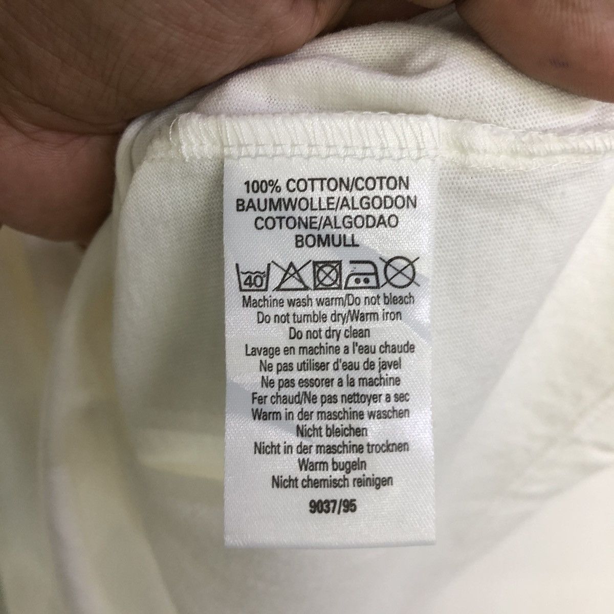 Burberry × Vintage Vintage Burberrys Bear Nova Check Embriodery Tshirt Size US S / EU 44-46 / 1 - 12 Thumbnail